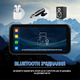 Мультимедійний монітор для мотоцикла Podofo A3659, з Bluetooth, Wi-Fi, Apple CarPlay\Android Auto, GPS, 6,25", чорний - зображення 3