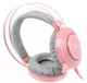 Навушники з мікрофоном A4-Tech G521 Bloody (Pink), ігрові з мікрофоном, Hi Fi, 7.1 віртуальний звук, підсвічування 7 кольорів, USB - изображение 1