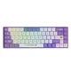 Механическая игровая клавиатура Ajazz Ak680 68% (Hot-Swap) (RGB) Фиолетовый - изображение 1