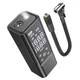 Портативный воздушный насос HOCO ZP7, до 10 атм, встроенный аккумулятор 5000mAh, фонарик, Black, Box - изображение 8