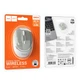 Компьютерная мышь hoco gm34 nuevo dual mode 2.4g bluetooth 3.0 5.2 беспроводная белый цвет - изображение 3