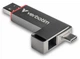 Подвійний флеш-накопичувач Verbatim 512ГБ QuickStick USB-C/USB-A (32042) - изображение 1
