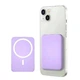 Бездротовий павербанк Remax RPP-65 10000mah 20W MagSafe Magnetic Wireless Power Bank Purple - зображення 2