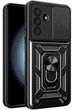 Чехол Camshield c кольцом-подставкой на Samsung Galaxy A26 / black - изображение 1