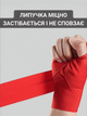 Боксерские бинты 4 м метра бинт для бокса бокс боксерский хлопок с эластаном хлопковые на руку под перчатки для единоборств кикбоксинга мма боксов тренировочные спортивные красный красные - изображение 3