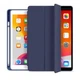 Чехол-книжка Эко-кожа Слот Стилус для iPad 10.9 2022 Dark Blue функция пробуждения и сна (09) Темно синий - изображение 1