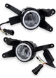 Світлодіодні протитуманні фари Chevrolet Cruze 2008-2012 7LED з ангельським оком габарит, поворот Комплект (05573) - зображення 1
