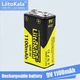 Аккумулятор Крона LiitoKala USB-9V 1100mAh Type-C плата защиты - изображение 1