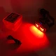 Ліхтар налобний акумуляторний Bailong HX-816S 2COB(white+red) із сенсорним датчиком вологозахист - зображення 10