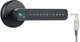 Розумний замок Bluetooth Finger Lock, смарт дверна ручка з кодовим доступом і біометричним сканером відбитка пальця, універсальний замок для дверей, чорний - зображення 4
