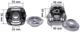 Корпус редуктора (голова) болгарки УШМ DWT 125 SV, арт.korp085 - зображення 5