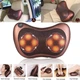 Массажная подушка Car and Home Massage Pillow, массажер для шеи автомобильный - изображение 5