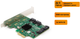 Контроллер Frime PCI-E x2 RAID SataIII 6Gbps 4 канала, 88SE9230 (ECF-PCIE4sRAID001.LP) - изображение 2