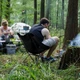 Стілець складаний Naturehike Stellaluna L04 CNK2450JJ015, розмір M, алюміній, чорний - изображение 7