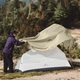 Палатка надлегка одномісна Naturehike Cloud Up Base 1 Tent Pro CNK2350WS020, пісочний - зображення 8