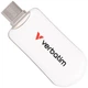Флеш память USB Verbatim Plectra 256GB USB Type-C White (30230) - изображение 1