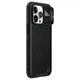 Протиударний чохол Nillkin Camshield Leather (шторка на камеру) для Apple iPhone 13 Pro (6.1") Чорний/Black - зображення 1