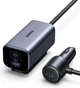 Зарядний пристрій UGREEN EC706 GaNInfinity 130W розгалужувач прикурювача на 4 порти USB 3C1A для ноутбука, MacBook Pro, iPhone 16 15 14 Pro MAX, iPad Pro, Galaxy S24 Grey (35026) - зображення 8