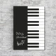 Нотний блокнот Melody Sketchbook, 40 аркушів, 100 г/м2 офсет ENTERSTORE (art. notebookA4_musical) - зображення 1