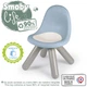 Детский стульчик Smoby Toys Life со спинкой 33х33х50 см 18 мес+ Голубовато-серый (7600880121) (3032168801219) - изображение 3