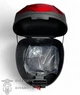 Кофр 410*410*310mm полипропиленовый, съемный, мягкая спинка #E36 (черный) - изображение 7