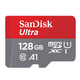 Карточка памяти MicroSDXC SanDisk Ultra UHS-I Class 10 U1 A1 128GB - изображение 1