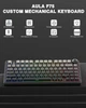 Игровая Беспроводная Клавиатура AULA F75 Black - изображение 2