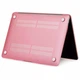 Чехол накладка HardShell Case Matte for MacBook Pro 13* M2, M1 A2338 A2289 A2159 A2251 A1989 A1708 A1706 Pink - изображение 4