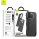 Чохол Blueo Bi-Texture Magnetic (600D) Air Aramid Fiber Carbon Kevlar Phone Case для Apple iPhone 16 Pro Black - зображення 2
