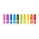 Батарейки пальчиковые АА Xiaomi ZMI ZI5 Rainbow Alkaline Battery LR6 1.5V 10 шт - изображение 2