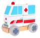 Autko Ramiz Ambulans drewniane (5903864950656) - obraz 2