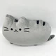 Мягкая Плюшевая Игрушка Подушка Plush ʺКот Пушинʺ Pusheen 40х30 см серый (9028) - изображение 4