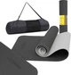 Коврик спортивный Cornix TPE 183 x 61 x 0.6 см для йоги и фитнеса XR-0349 Black/Grey - изображение 1