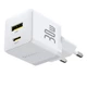 Мережевий зарядний пристрій Baseus Palm Fast Charger C+U 30W EU Moon White (P1011160A213-00) - зображення 3