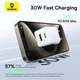 Сетевое зарядное устройство на 30W (C+U) блок питания Palm Fast Charger белый, Baseus (P1011160A213-00) - изображение 6