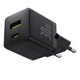 Сітковий зарядник пристрій Baseus Palm Fast Charger C+U 30W EU Cluster Black (P1011160A113-01) - зображення 4