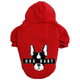 Толстовка для собак на флисе Dog baby красного цвета размер S 5XL - изображение 1