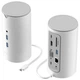 Док-станція USB3.1 Type-C --> HDMI/VGA/USB3.0x3/RJ45/SD/TF/TRRS 3.5m/PD/DC100W12-in-1Ventio - изображение 1