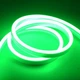 Гнучка силіконова неонова стрічка LED NEON 0764 5M Green 12V-220V Зелена - зображення 2