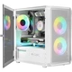 Корпус Logic concept PORTOS MESH+GLASS ARGB fans 3x120mm WHITE (AM-PORTOS-20-0000000-0002) - изображение 4