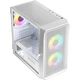Корпус Logic concept PORTOS MESH+GLASS ARGB fans 3x120mm WHITE (AM-PORTOS-20-0000000-0002) - изображение 6
