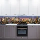 Наклейка на кухонный фартук 60 х 300 см, фотопечать с защитной ламинацией, Ночной город в огнях(БП-14-ar2489) - изображение 7