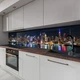Фото панель универсальная ПЭТ, Самофиксирующая 62 х 305 см (толщина 1,2 мм), Город возле воды в ночных(ПЭТ2-ar111) - изображение 5