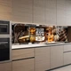 Наклейка на кухонный фартук 60 х 250 см, фотопечать с защитной ламинацией, кофе и виски(БП-12-ed19641) - изображение 5