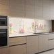 Фото панель универсальная ПЭТ, Самофиксирующая 62 х 305 см (толщина 1,2 мм), с пирожными макаронс(ПЭТ2-ed1327) - изображение 7