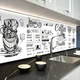 Фото панель универсальная ПЭТ, Самофиксирующая 62 х 410 см (толщина 1,2 мм), газетная палитра кофе(ПЭТ4-df6971) - изображение 5