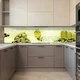 Наклейка на кухонный фартук 60 х 200 см, фотопечать с защитной ламинацией, с оливками и маслом на(БП-11-ed1325) - изображение 5