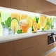Наклейка на кухонный фартук 60 х 200 см, фотопечать с защитной ламинацией, Чай с цитрусами(БП-11-ed2482) - изображение 3