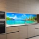 Фото панель универсальная ПЭТ, Самофиксирующая 62 х 205 см (толщина 1,2 мм), Вила на берегу океана(ПЭТ1-mp4390) - изображение 5