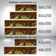 Наклейка на кухонный фартук 60 х 300 см, фотопечать с защитной ламинацией Виноград с бокалами вина(БП-14-s_ed628) - изображение 2